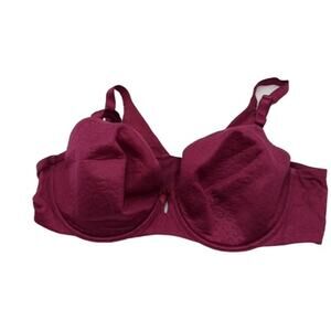 Torrid Curve Bra 40C, Deep Berry Full Coverage